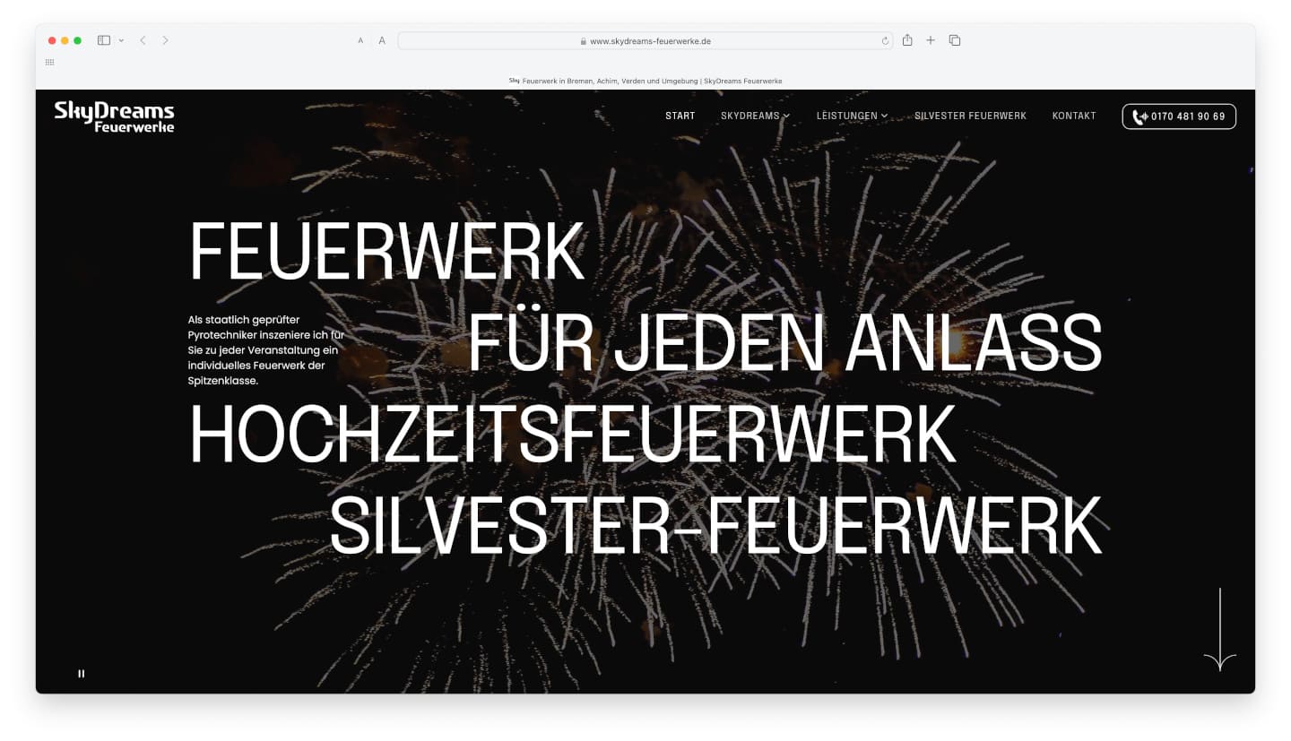 SkyDreams Feuerwerke, Jens Mindermann