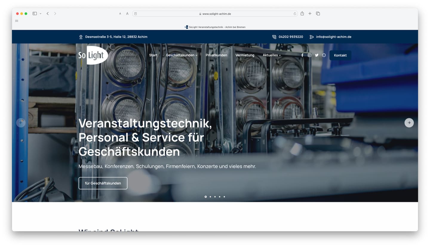 SoLight Veranstaltungstechnik